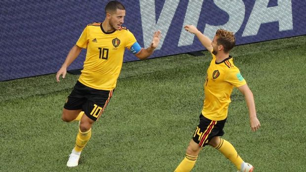 LIVE: Belgia vs Inggris di Perebutan Tempat Ketiga