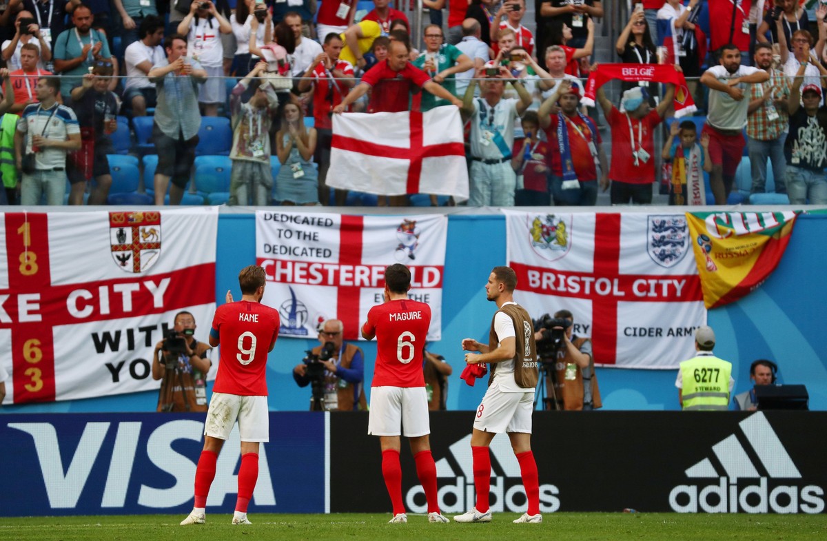 Inggris finis keempat usai kalah 0-2 di tangan Belgia pada playoff tempat ketiga Piala Dunia 2018. (Foto: Reuters)