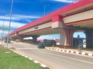 Perbaikan Jalan di Jalur LRT Palembang Rampung Akhir Juli