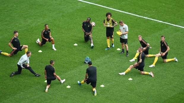 LIVE: Belgia vs Inggris di Perebutan Tempat Ketiga