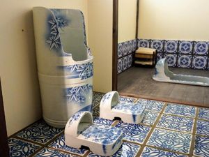 Foto: Mengintip Penampakan Jamban Jadul Koleksi Museum di Jepang Foto: Mengintip Penampakan Jamban Jadul Koleksi Museum di Jepang