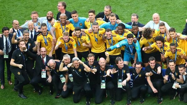 Juara Tiga, Belgia Pamer Medali