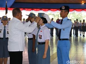 Menhan Lantik 361 Siswa Baru SMA Taruna Nusantara Magelang