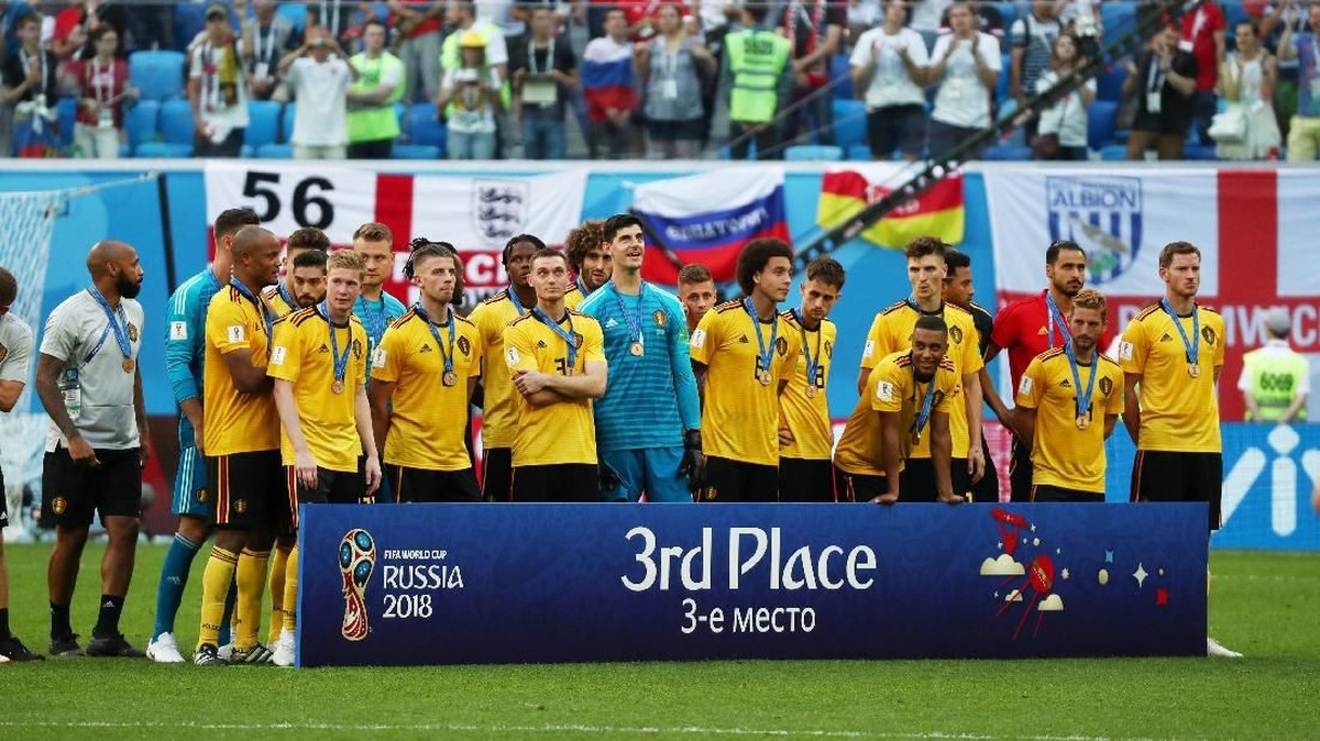 Belgia finis ketiga di Piala Dunia 2018. (Foto: Sergio Perez/Reuters)