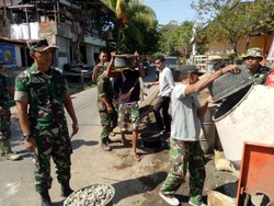 TNI AD Mulai Renovasi Rumah Lalu Muhammad Zohri