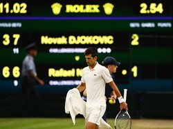 Semifinal Wimbledon: Duel Djokovic vs Nadal Terpaksa Dihentikan
