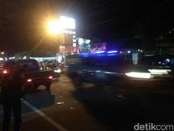 Lokasi 2 Orang Tergeletak di Jl Kaliurang Dijaga Ketat Aparat