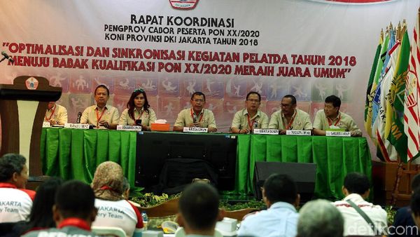 KONI DKI Gelar Rakor Cabang Olahraga
