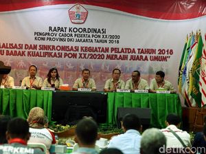 KONI DKI Gelar Rakor Cabang Olahraga