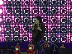 Syahrini Bikin Cetar Konser Piala Dunia 2018