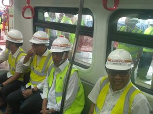 Jajal LRT Jakarta, Budi Karya: Kedap Suara, Mulus