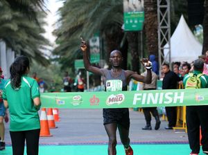 David Kibet Juara Jakarta 10 K