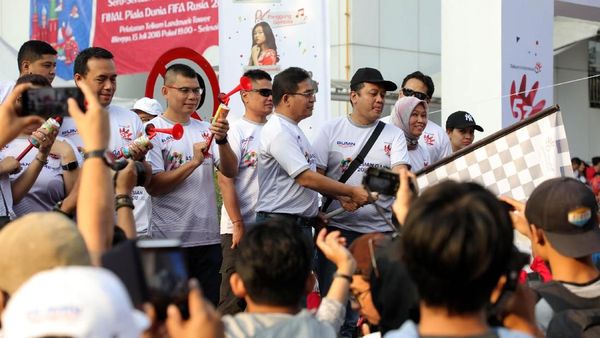 Fun Walk Funtastic Day Ramaikan HUT ke-53 Telkom