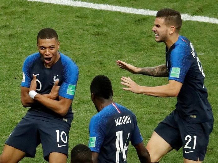 Prancis juara Piala Dunia 2018 (REUTERS/Christian Hartmann) Prancis juara Piala Dunia 2018 (REUTERS/Christian Hartmann)