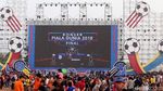 Meriahnya Lapangan Sunburst BSD Jelang Nobar Final Piala Dunia 2018