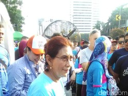 Susi Pudjiastuti hingga Kaka Slank Hadir di Car Free Day Jakarta