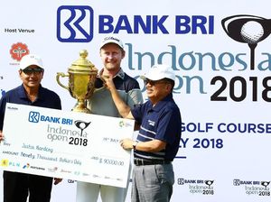 Indonesia Open Jadi Ajang Pemanasan Pegolf Jelang Asian Games