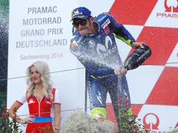 Finis Kedua di MotoGP Jerman, Rossi pun Bisa Liburan dengan Tenang