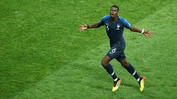 Paul Pogba tampil bagus di Piala Dunia 2018.