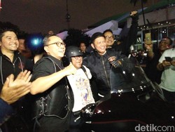 Ketua MPR-DPR-DPD Kompak Datang Nobar Piala Dunia Naik Moge