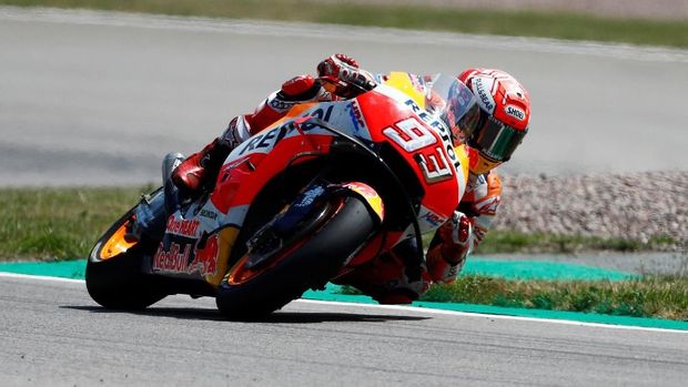 Marc Marquez membidik kemenangan keenam di MotoGP 2018.