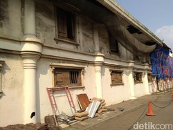 Disebut Sandi Bukan Cagar Budaya, Ini Bangunan di Kota Tua yang Roboh
