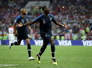 Gol Pogba-Mbappe Dibalas Mandzukic, Prancis 4 Kroasia 2 Gol Pogba-Mbappe Dibalas Mandzukic, Prancis 4 Kroasia 2