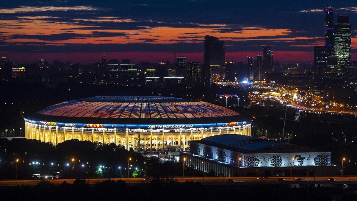 Stadion Luzhniki akan menjadi lokasi final Piala Dunia 2018 (Foto: Laurence Griffiths/Getty Images)