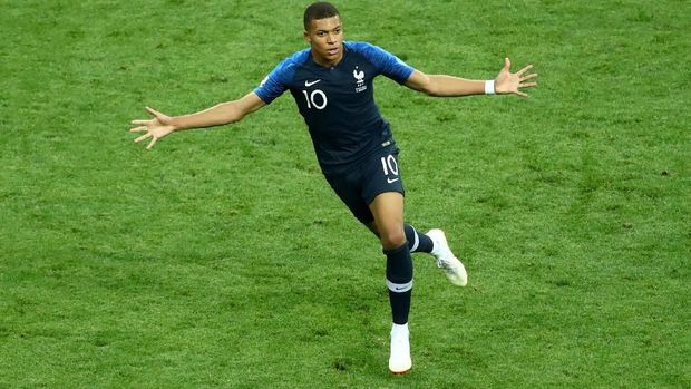 Kylian Mbappe memanfaatkan kekecewaan Kroasia yang baru saja kebobolan gol ketiga.