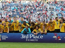 Video: Belgia Pamer Medali Juara Tiga Piala Dunia 2018