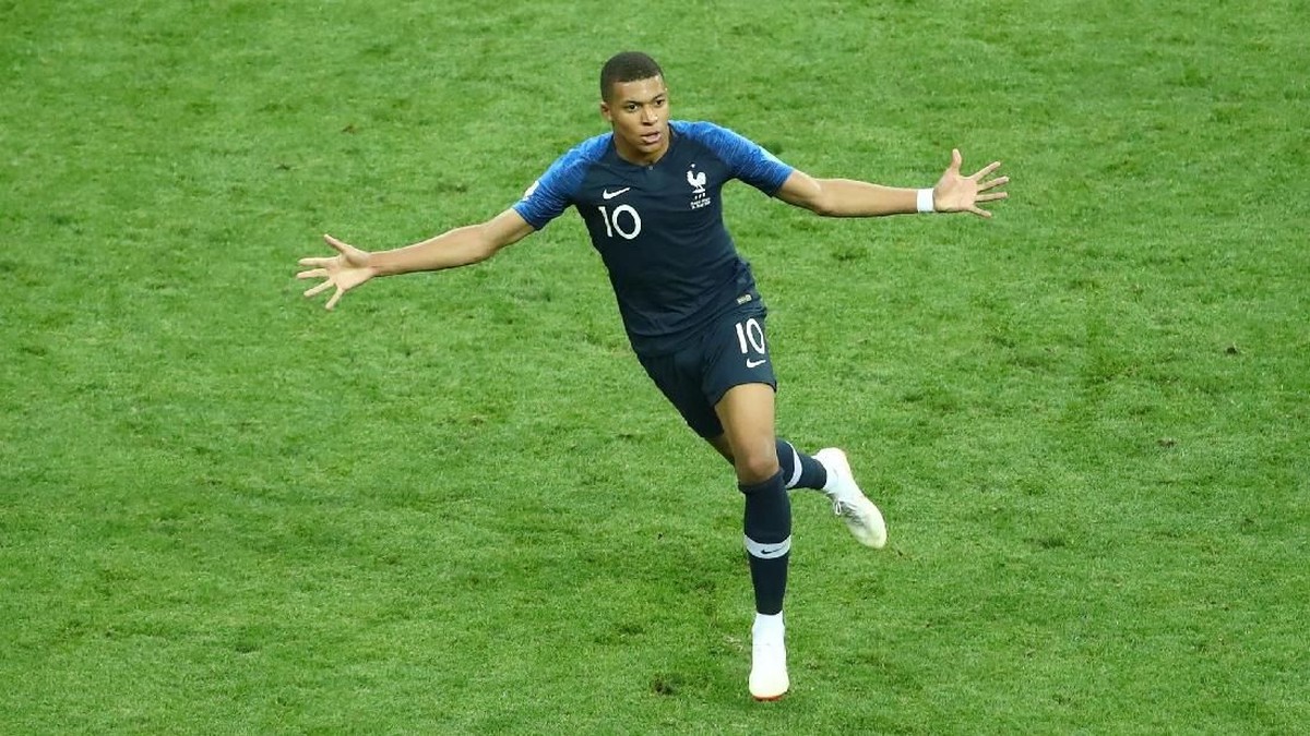 Kylian Mabppe menyamai Pele sebagai pemain di bawah 20 tahun yang bikin gol di final Piala Dunia 2018 (Reuters)