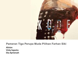 Tiga Perupa Muda Pilihan Farhan Siki Pamer Karya di Galerikertas