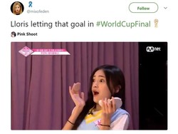 Sampai kaget melihat blunder Lloris. Untungnya tidak memengaruhi hasil akhir pertandingan di mana Prancis mengalahkan Kroasia 4-2. Foto: Twitter