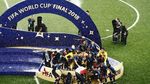 Begini Suasana Pesta Juara Prancis di Luzhniki