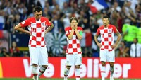Kroasia telah menampilkan permainan terbaik dalam pertandingan final Piala Dunia 2018 melawan Perancis, Minggu (15/7/2018) malam. Keberuntungan sedang tak berpihak pada mereka, karena kemenangan diraih Perancis usai mengalankan Kroasia dengan skor 4-2. Istimewa/Dylan Martinez/Reuters.