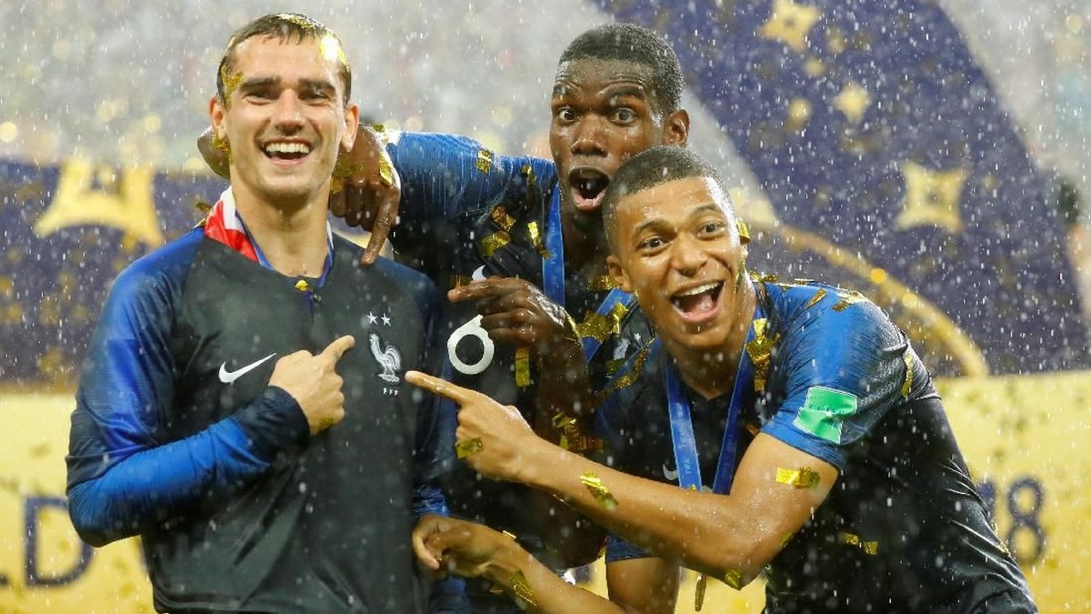 Prancis juara Piala Dunia 2018. (Foto: Reuters)