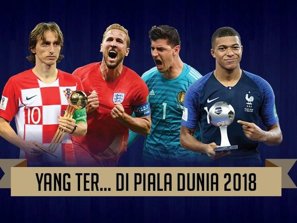 Ini Deretan Terbaik di Piala Dunia 2018 Ini Deretan Terbaik di Piala Dunia 2018