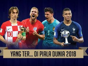 Ini Deretan Terbaik di Piala Dunia 2018 Ini Deretan Terbaik di Piala Dunia 2018