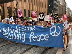 Gelombang Protes Sambut Pertemuan Trump dan Putin di Helsinki