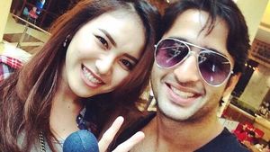 Lihat Lagi Foto Ayu Ting Ting dan Shaheer Sheikh saat Masih Mesra