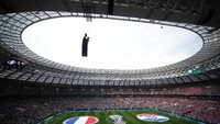 Pertandingan final antara Prancis melawan Kroasia digelar di Luzhniki Stadium, Minggu (15/7/2018) malam WIB. Reuters/Michael Dalder.