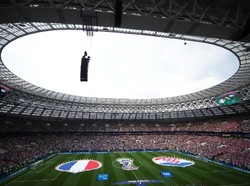 Pertandingan final antara Prancis melawan Kroasia digelar di Luzhniki Stadium, Minggu (15/7/2018) malam WIB. Reuters/Michael Dalder.