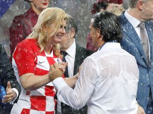 Bak Film The Notebook, Ini Momen Presiden Kroasia Semangati Pelatih