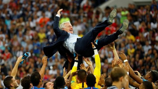 Begini Suasana Pesta Juara Prancis di Luzhniki
