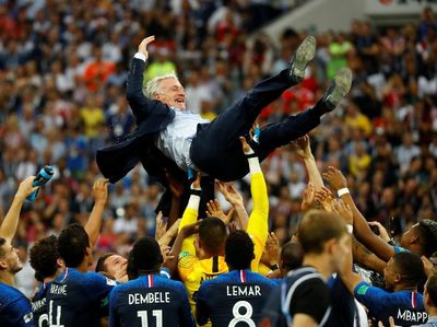 Begini Suasana Pesta Juara Prancis di Luzhniki
