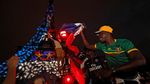 Semarak Perayaan Suporter Perancis Jadi Juara Piala Dunia 2018