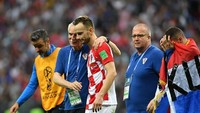 Bersama tim ofisial Kroasia, para pemain diberikan dukungan moril dan pujian atas penampilan yang gemilang di lapangan. Istimewa/Dan Mullan/Getty Images.