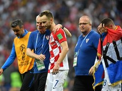 Bersama tim ofisial Kroasia, para pemain diberikan dukungan moril dan pujian atas penampilan yang gemilang di lapangan. Istimewa/Dan Mullan/Getty Images.