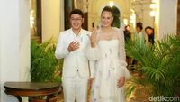 Wajah Happy Nadine Chandrawinata dan Dimas, Nikita Mirzani Gugat Cerai Dipo