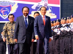 Jokowi-Airlangga-TGB-Mahfud Hadir Satu Acara, NasDem Beri Kode?